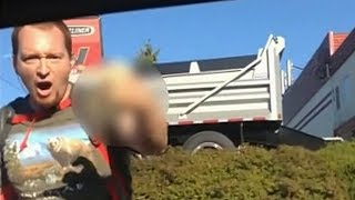 Cyclist attacks car in road rage incident in B.C.