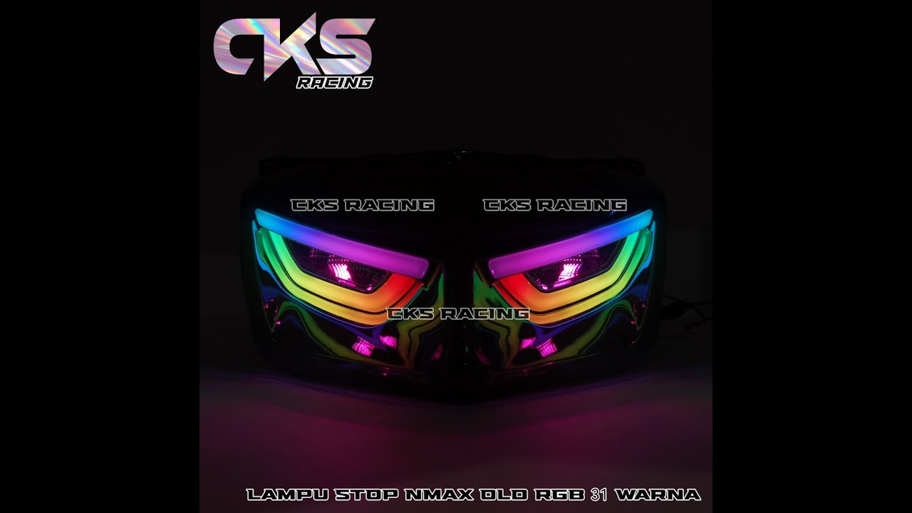 Lampu Stop Nmax Old Model Xmax RGB Stoplamp Nmax old Lampu Belakang Yamaha Nmax Memilki 31 Warna