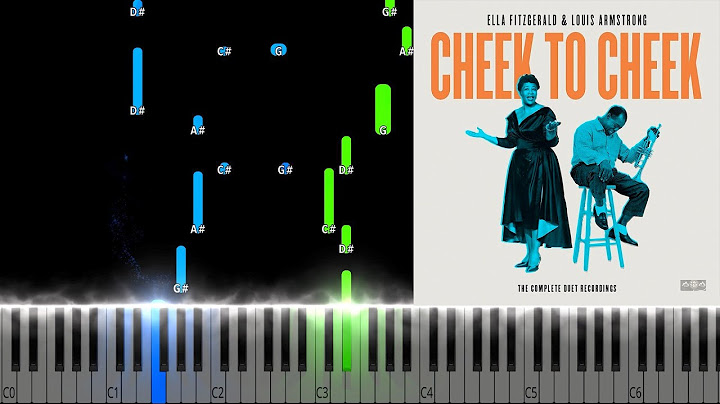 Cheek to Cheek Piano version - Piano performance video thumbnail