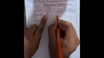 Design a turing machine for 1