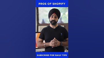 Pros of Shopify I Advantages Shopify I Shopify Review I Shopify E-commerce #shorts