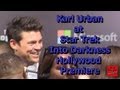 Karl urban at star trek into darkness hollywood premiere