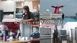 A DAY IN THE LIFE OF A SECURITY OFFICER | CRUISE SHIP | PAUSE OPERATIONS | FATCHUCHAY VLOGS