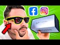 J'ai acheté les 1ères Lunettes Facebook / Instagram ! (introuvable en France)