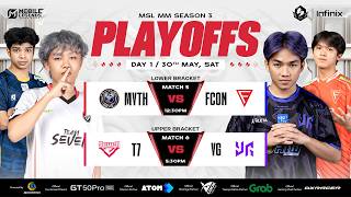 🔴 MSL MM Season 3 | Playoffs Day 1