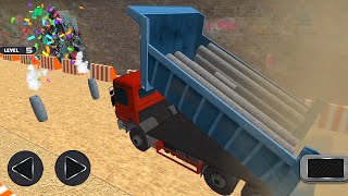 City construction JCB | jcb truck game | jcb backhoe loader driving | backhoe loader simulator screenshot 5