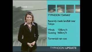 BBC Weather 11th September 2001
