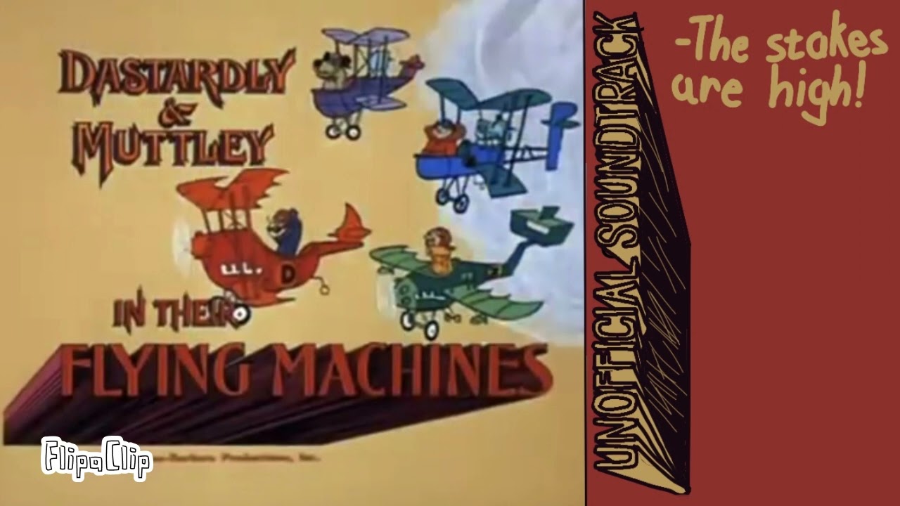 Dastardly & Muttley in their flying machines Soundtrack | Intense chase music / The stakes are high!