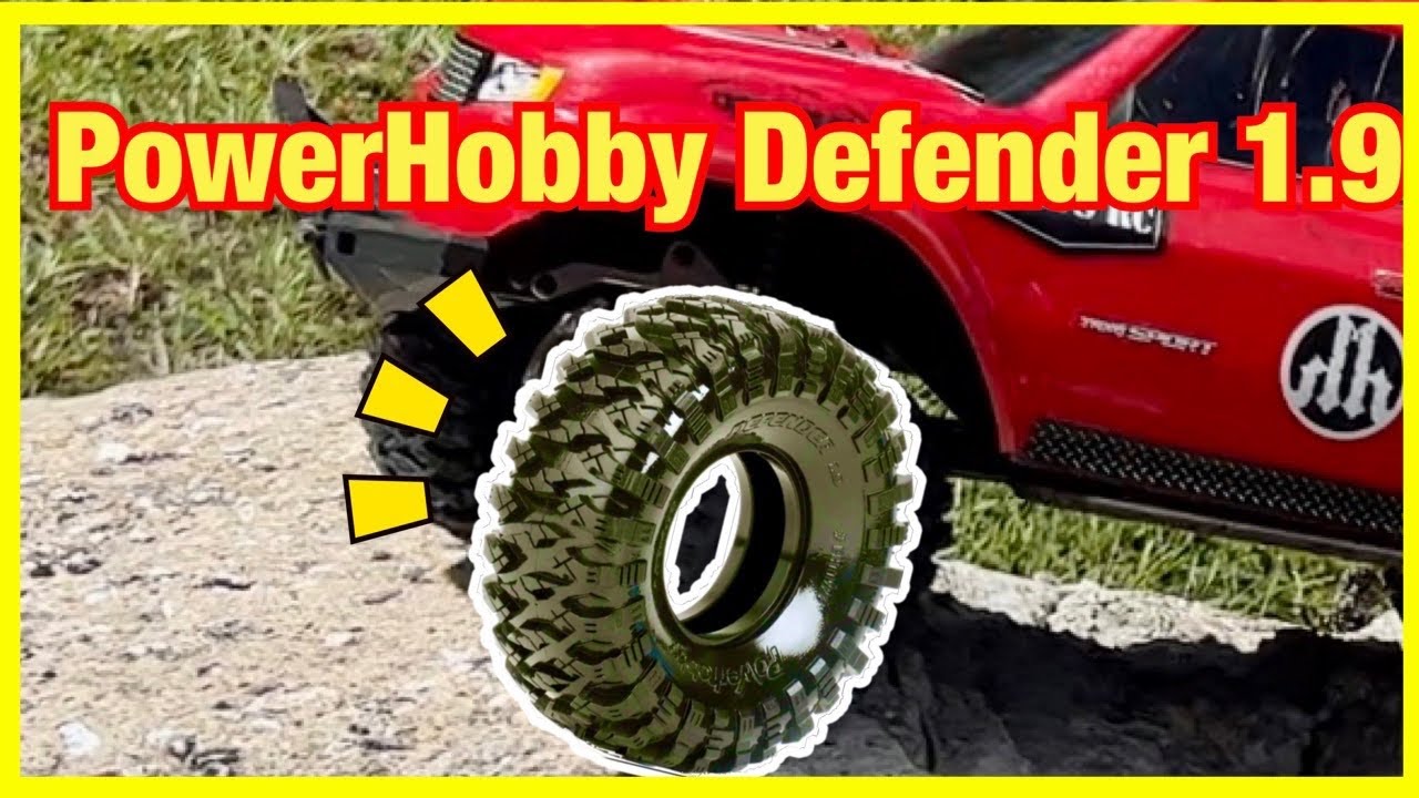 Powerhobby Defender 1.0 Micro Crawler – Pneumatici Nuovi Per SCX24 1/24