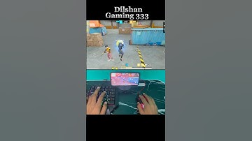 Phone To Mouse Keyboard connect to game play in free fire🖱️⌨️📲 #freefire #mixpro #geekgamer