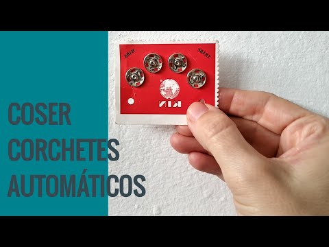 Video: Cómo Coser Un Broche