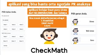How to register and use the latest Checkmath application