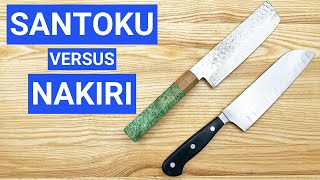 Nakiri vs. Santoku Knives: Key Differences & How to Choose