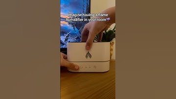 A dream🤩🥹 #relaxing #humidifier #fallasleep #diffuser #flame #shorts