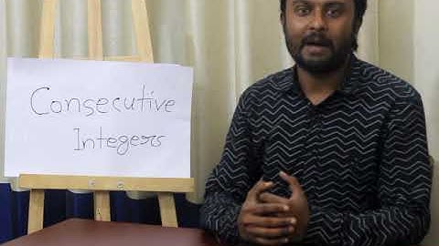 What is Consecutive Integers?