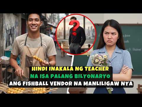BILYONARYO NAGPANGGAP NA FISHBALL VENDOR PARA SUBUKIN ANG MAHIRAP NA BABAENG GUSTONG LIGAWAN
