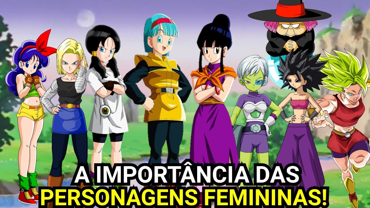 Mulheres dragon ball