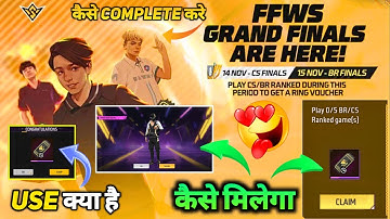 FFWS GRAND FINALS ARE HERE MISSION KAISE COMPLETE KAREN | UNIVERSAL RING VOUCHER USE KAISE MILEGA