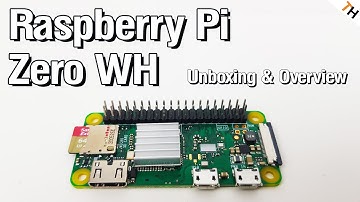 Raspberry Pi Zero WH Unboxing & Overview (Pi with GPIO header) |By TH