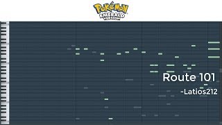 Pokémon Emerald: Route 101 - Nintendo for Piano