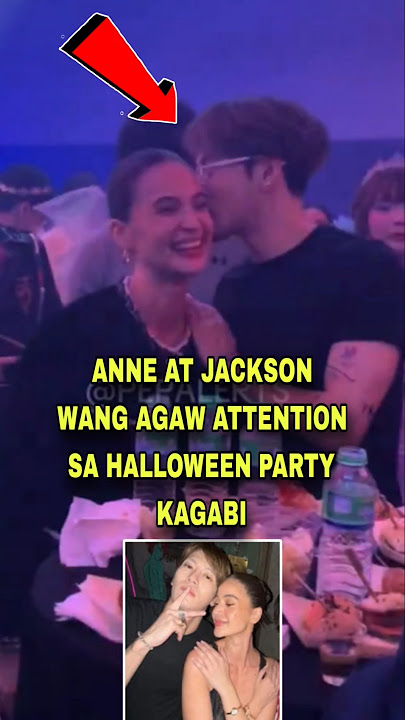 Anne at Jackson Wang agaw attention #annecurtis #jacksonwang #update #trending #issue #fypviral