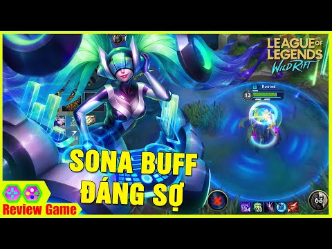 Liên Minh: Tốc Chiến - Sona Tướng Mới Buff Hỗ Trợ Team Đáng Sợ Bậc Nhất Game, Hỗ Trợ 21 Mạng Phê