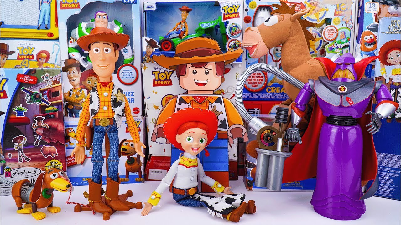 Disney Pixar Toy Story Collection Unboxing | Disney Pixar Toy Story Buzz Lightyear, Woody
