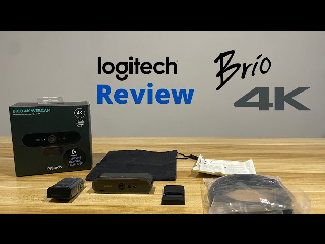 The BEST 4K webcam - welcome to Logitech Brio 