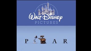 Walt Disney Pictures 1995-2007 Pixar Animation Studios Logo Wall-E Version