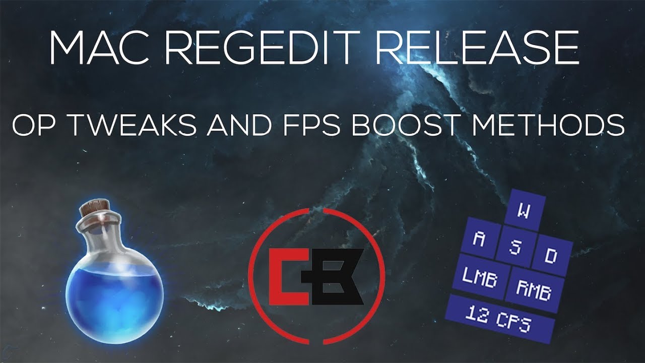 First Ever Mac Regedit Release Op Tweaks And Fps - 60+ commands roblox hack