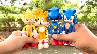Sonic the hedgehog battle vs amy metal knuckles shadow tails werehog silver eggman jet silver luigi