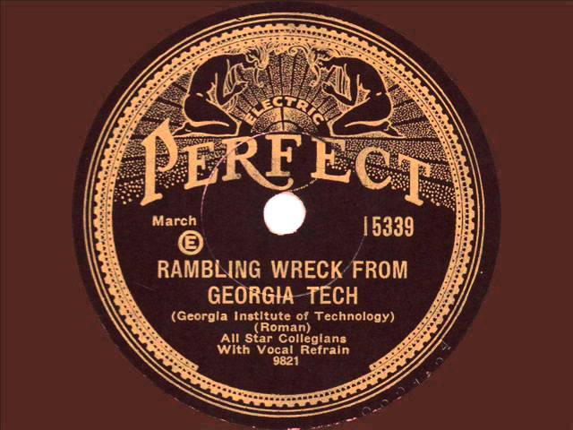 All Star Collegians - Rambling Wreck from Georgia Tech - 1930