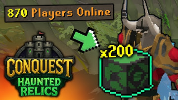 I Opened 200 Haunted Boxes in 2025’s Biggest Custom RSPS… INSANE Rewards! - Conquest RSPS