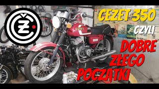 Jawa Cezet 350 typ 472.6 próba odpalenia. Dlaczego nie ma prawa działać?