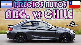 Precios Autos Chile 🇨🇱 vs Argentina 🇦🇷 2018 vs 2023