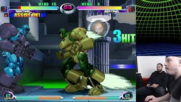 MvC2: Maddroo - Sentinel 1v2 Comeback vs Sent/Magneto (Kest) .:3.16.23:.