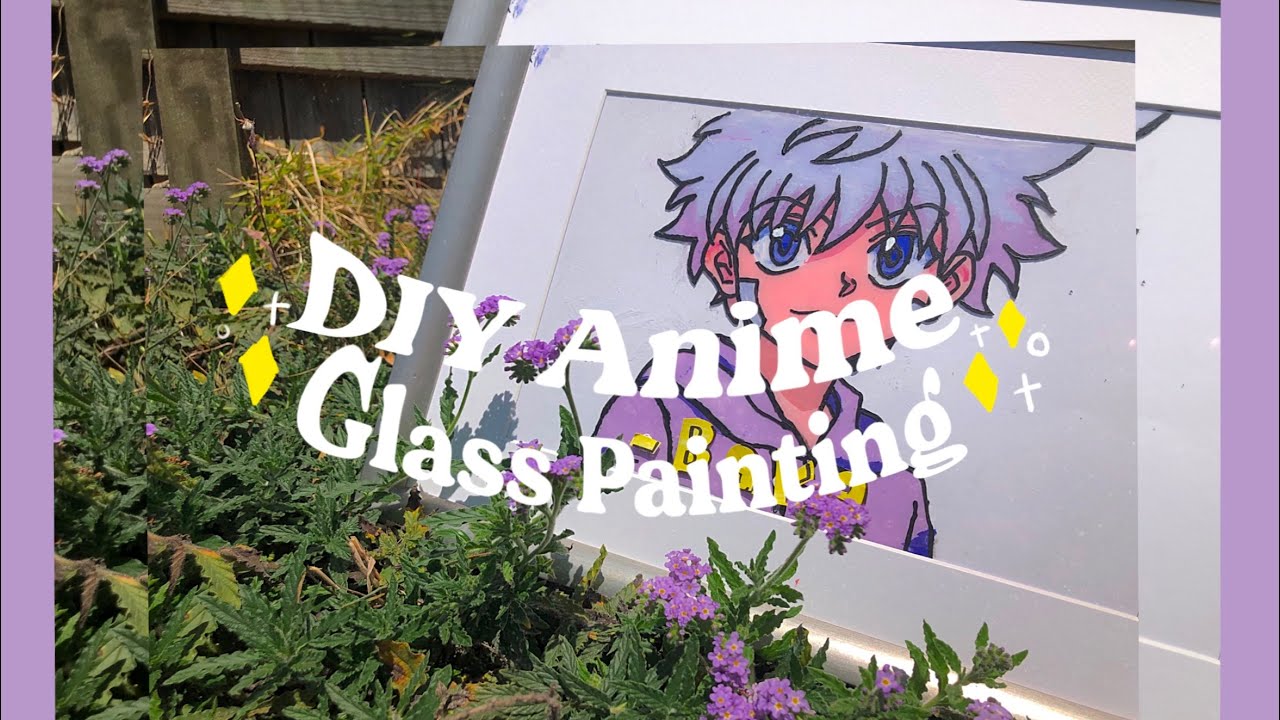 Featured image of post Anime Glass Painting Ideas This customized cd painting is great for wall decor