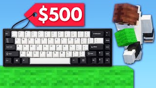 Bedwars With the Most Expensive Keyboard