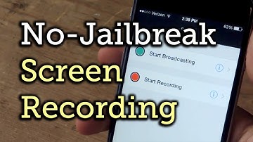 Screen Recording on iOS 7 & Higher (No Jailbreak Required) [How-To]