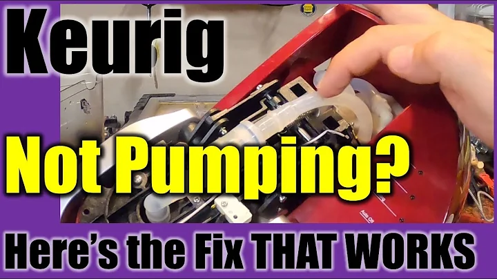 🔥Keurig ● Not Pumping or Dispensing Water? 5 Min Fix to Clear Stuck Check Valve ● Works✅