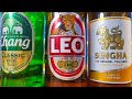 Что вкуснее? Пиво из Тайланда Chang, LEO и Singha