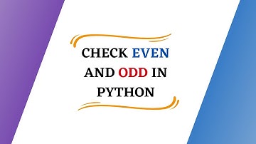 Python Program that Check even and odd using modulus and bitwise operators