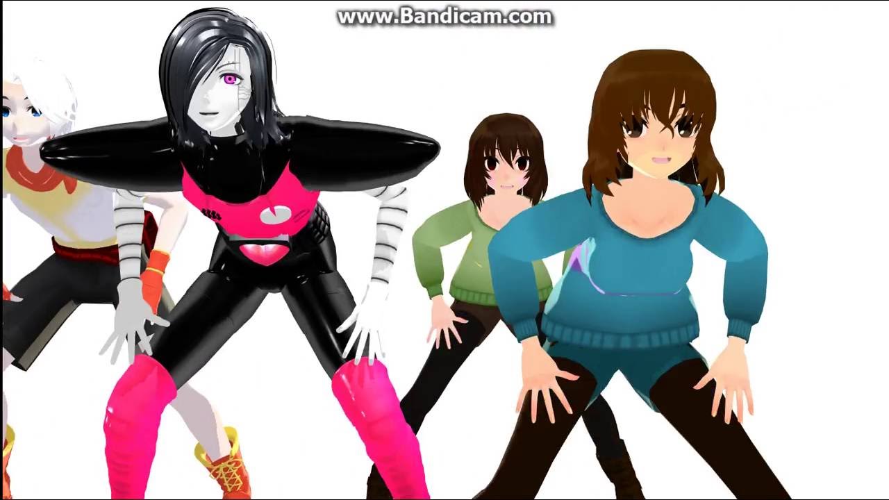 【MMD】Timber (UnderTale) - YouTube
