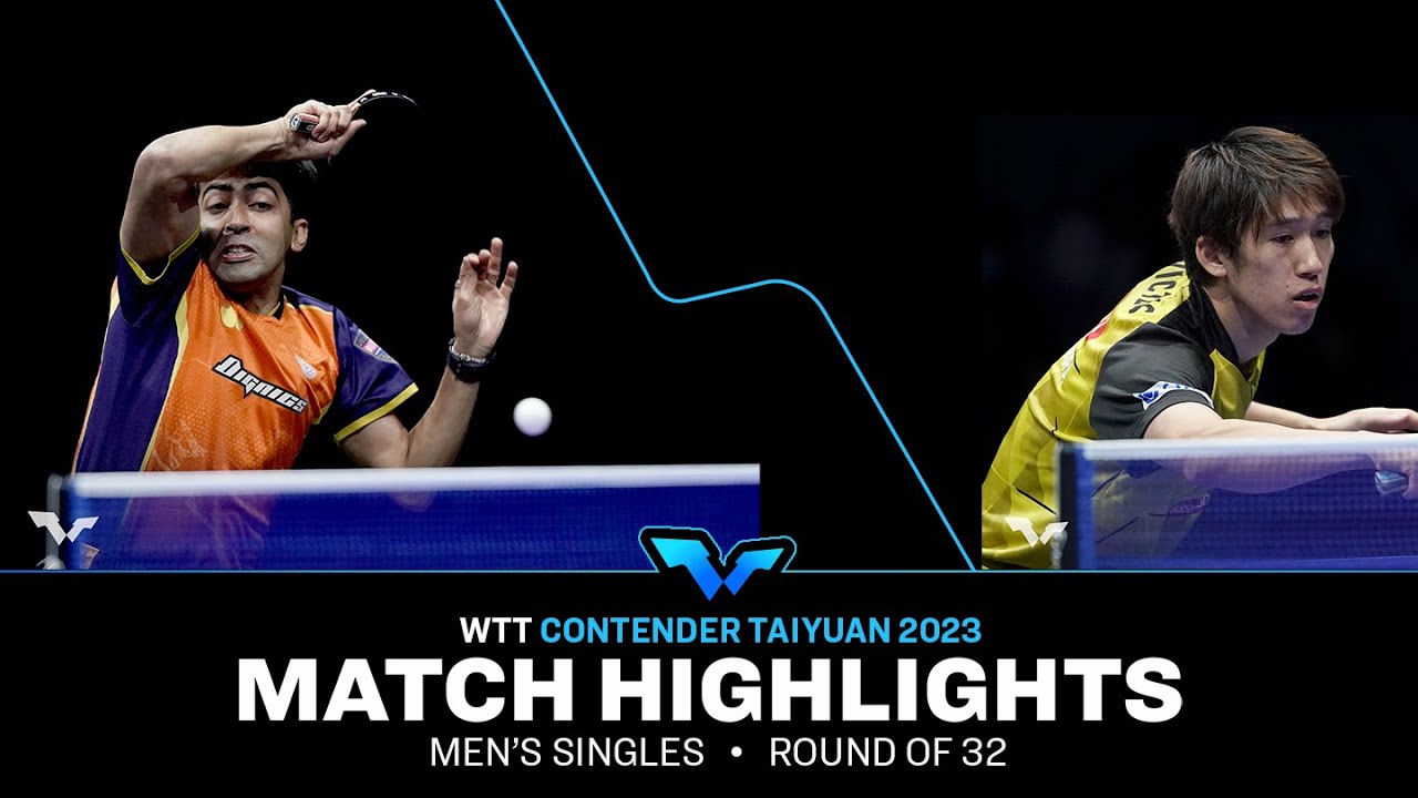 Harmeet Desai vs Maharu Yoshimura | MS R32 | WTT Contender Taiyuan 2023