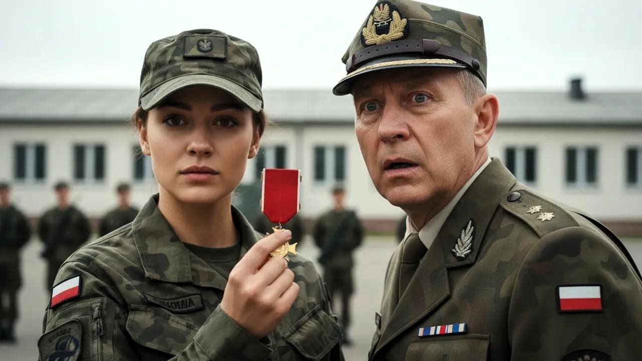 Na bazie wojskowej śmiali się z niej — gdy pułkownik zamarł na widok Medalu Waleczności