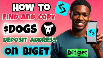 How to Find and Copy your $Dogs Deposit Address on Bitget | Claim Your Dogs Token on Bitget Exchange