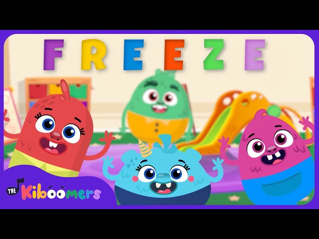 Emotions Freeze Dance Song - The Kiboomers Feelings Songs for Preschoolers class=