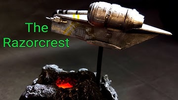 Star Wars- Razorcrest 3D printed model
