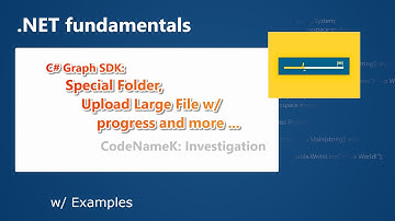Graph APIs: Upload large file w/ progress to OneDrive, use of special folder & more | CodeNameK - 04