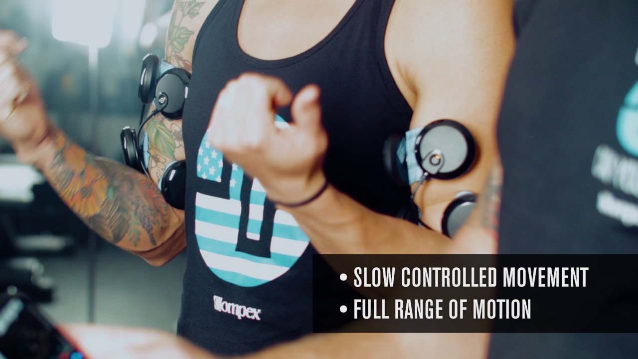 Working Out With Compex Biceps YouTube